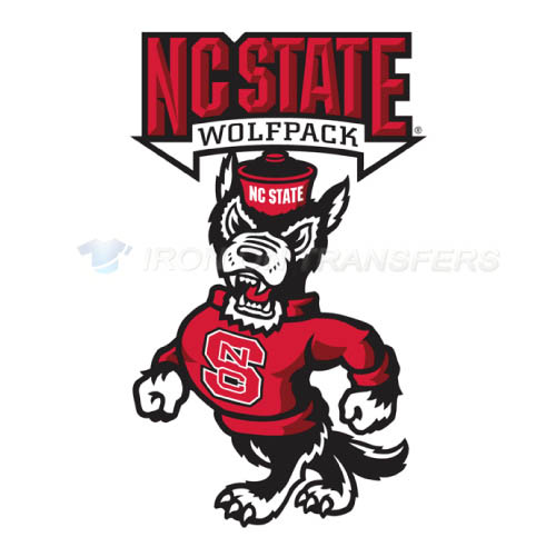 North Carolina State Wolfpack Logo T-shirts Iron On Transfers N5